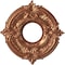 Ekena Millwork Attica PVC Ceiling Medallion (Canopies up to 4 1/8"), 10"OD x 3 1/2"ID x 3/4"P, Bright Coat Copper CMP10ATBCO - alternate 1